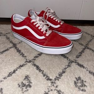 Men’s Red Old Skool Vans